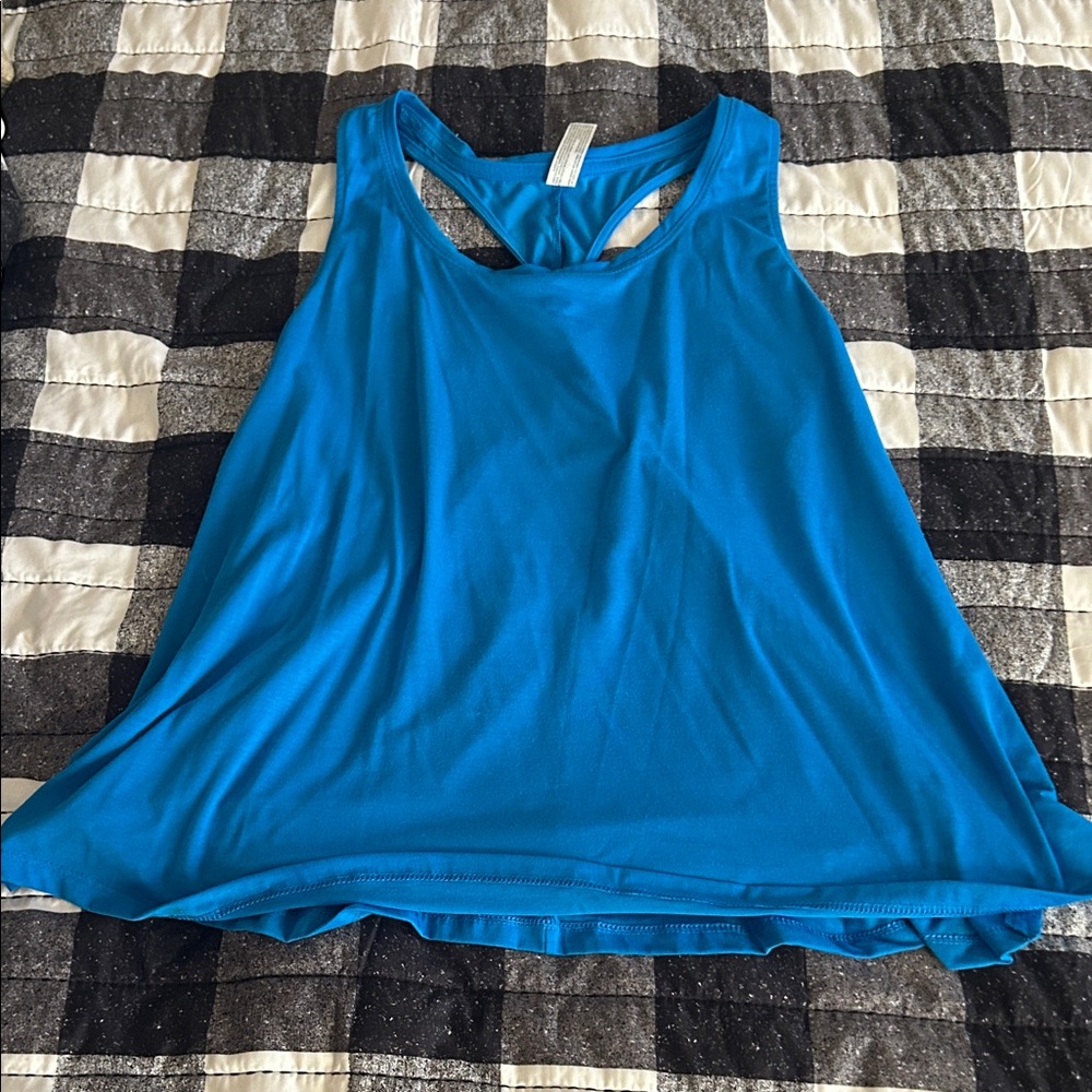 All in Motion Vibrant Blue Tank Top